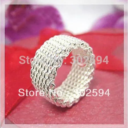 GINSTONELATE Silver Charm Ring Jewelry