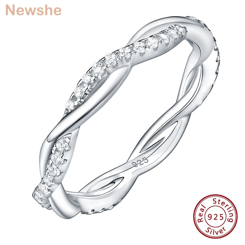 Newshe 925 Sterling Silver Wedding Jewelry